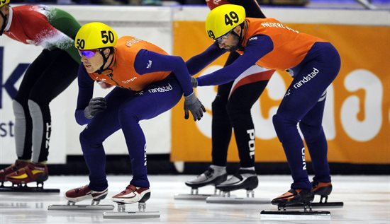 Aflossing van Freek van der Wart en Niels Kerstholt | Foto: Sander Chamid