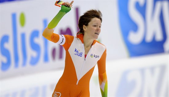 Jorien ter Mors rijdt ook snel op de langebaan | Foto: Sander Chamid